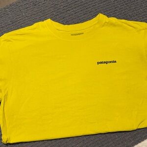 Patagonia Men's Bright Yellow Tee